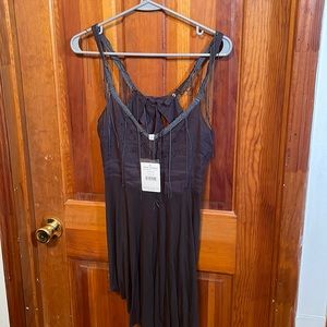 Free People Long Fringed Camisole Size S - new with tags